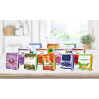 Peeling soap sponges