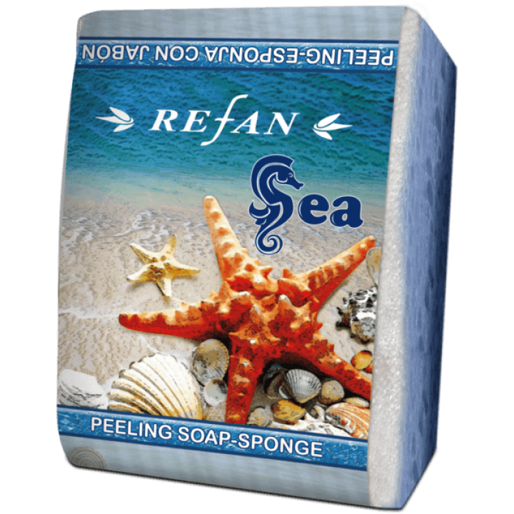 Peeling soap sponges PEELING SOAP-SPONGE SEA