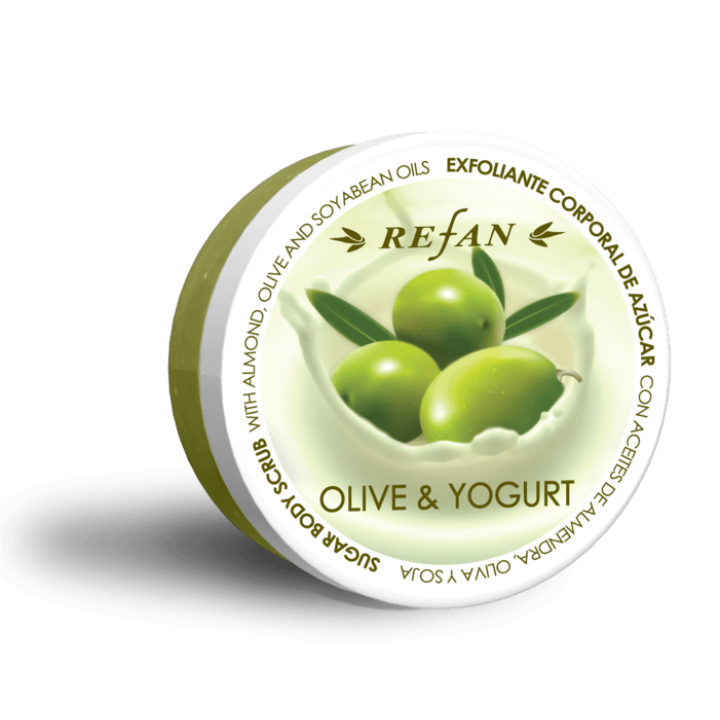 Olive and Yoghurt Sugar body scrub