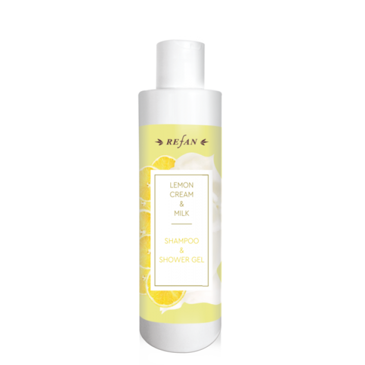 Lemon cream&Milk SHAMPOO AND SHOWER-GEL